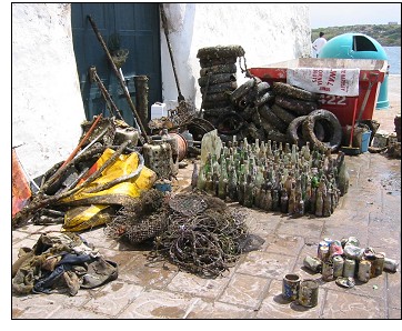 Jornada de neteja submarina a Cales Fonts