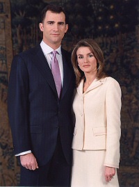 Visita de los prncipes Felipe y Letizia